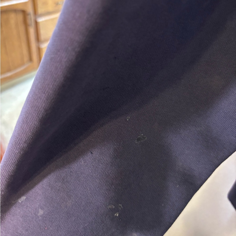 Carhartt Blue Zip-Up Hoodie; heavy-duty, worked in classic - Picture 6 of 7